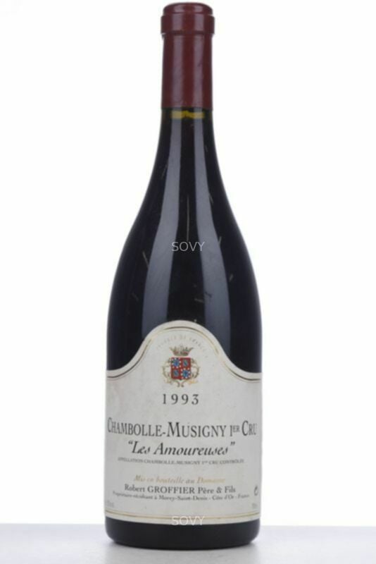 Robert Groffier Chambolle Musigny Les Amoureuses 1er Cru, 1993