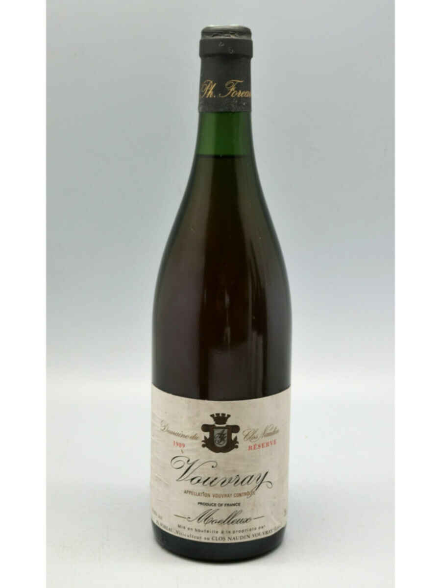 Foreau Vouvray Moelleux Reserve 1989