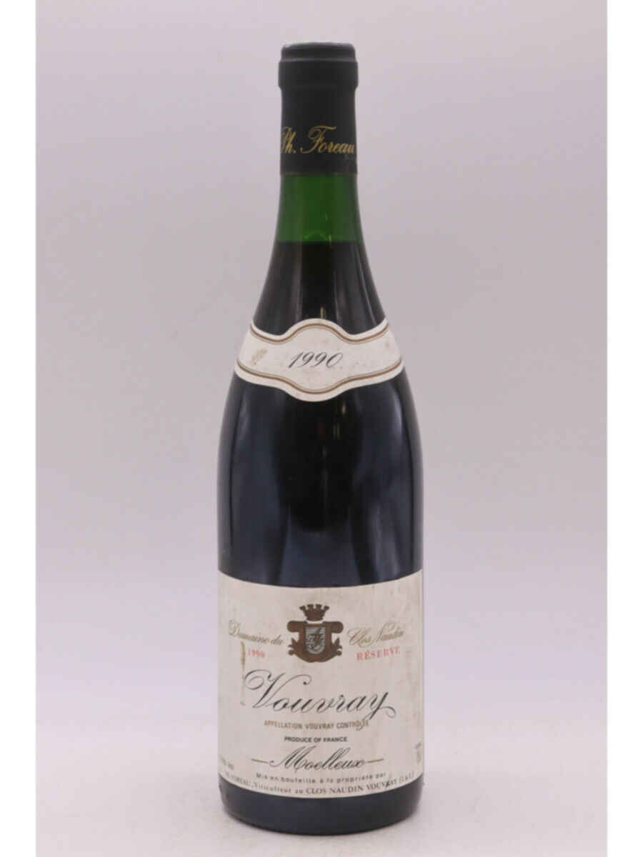 Foreau Vouvray Moelleux Reserve 1990