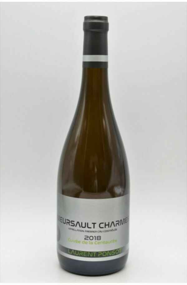 Laurent Ponsot Meursault Charmes Cuvee De La Centauree 1er Cru 2018