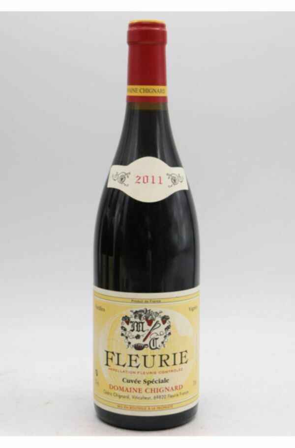 Chignard Fleurie Cuvee Speciale 2011