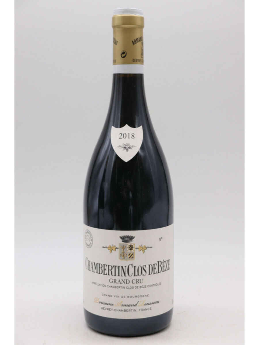 Armand Rousseau Chambertin Clos De Beze Grand Cru 2018
