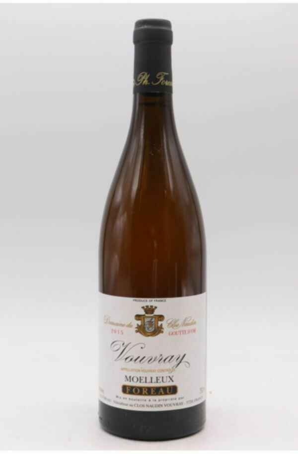 Foreau Vouvray Goutte D'or 2015
