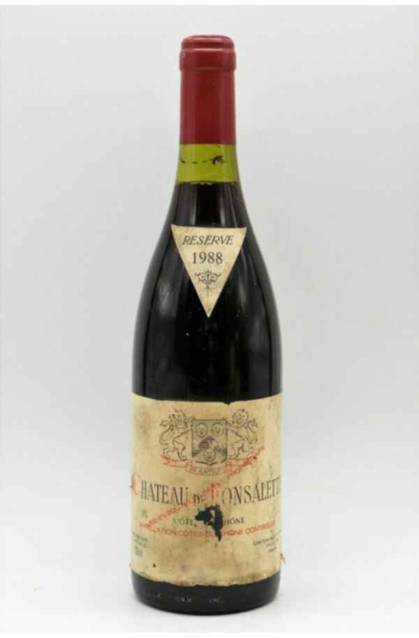 Rayas Chateau De Fonsalette Reserve 1988
