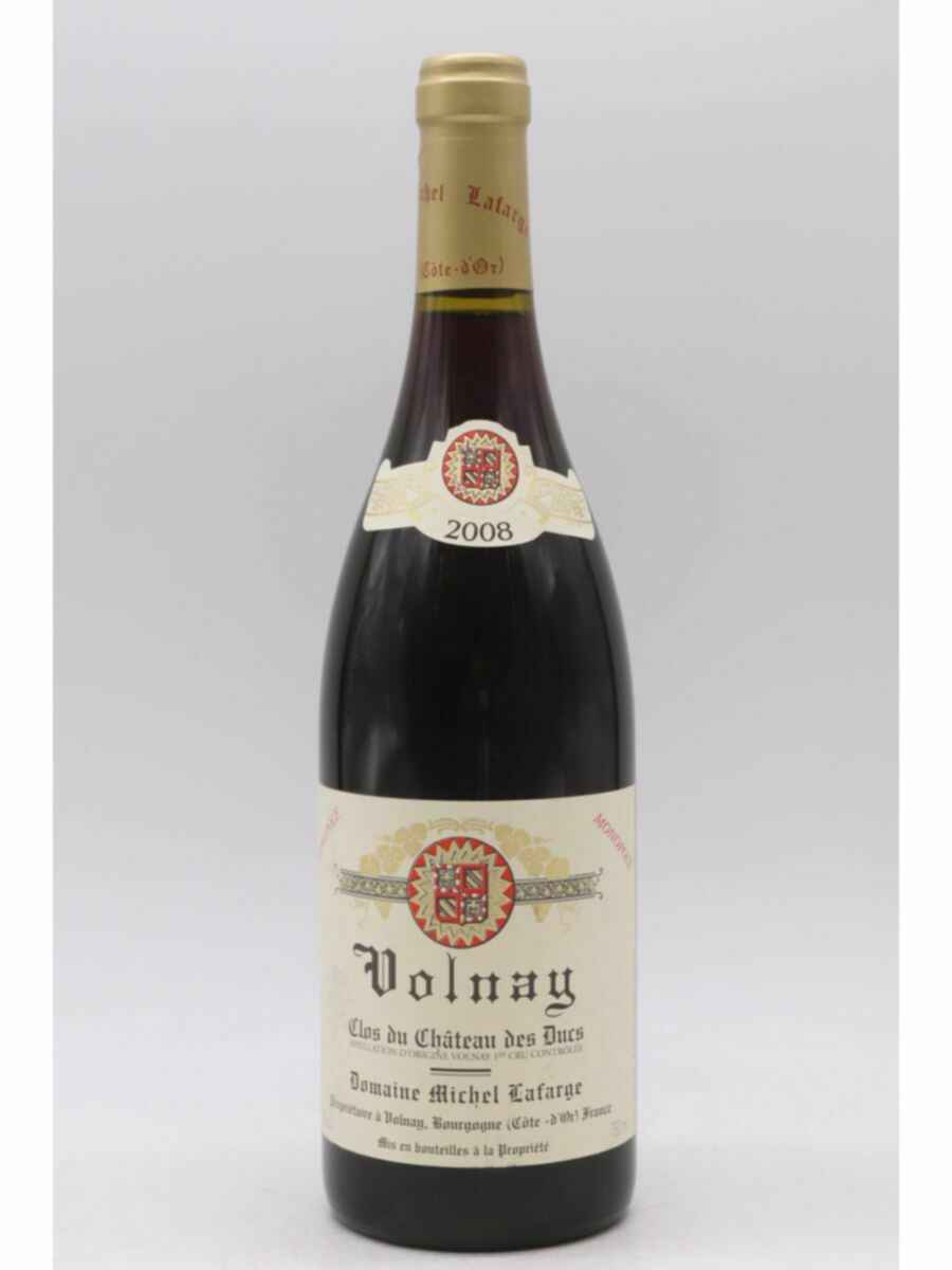 Michel Lafarge Volnay Clos Du Chateau Des Ducs 1er Cru 2008