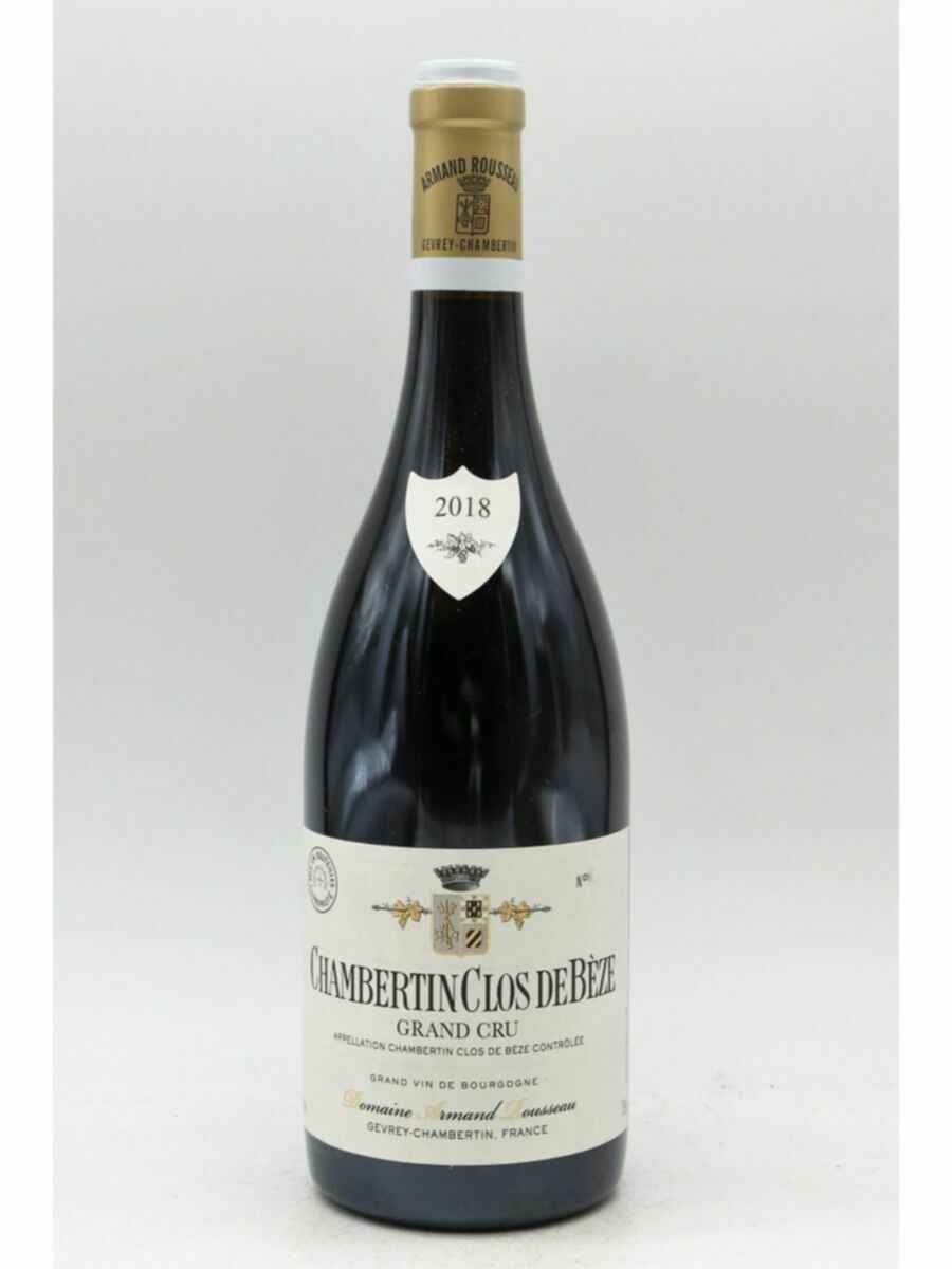 Armand Rousseau Chambertin Clos De Beze Grand Cru 2018