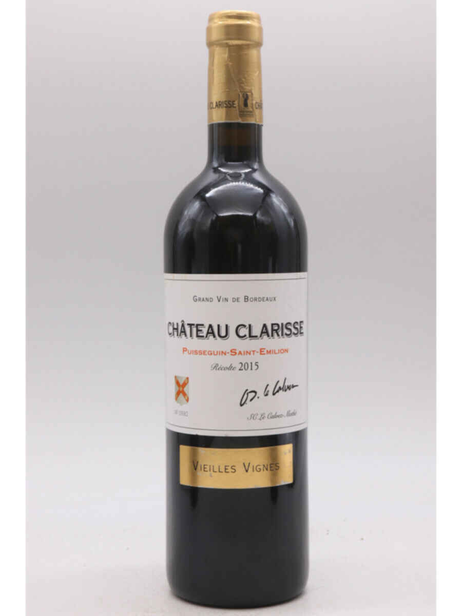 Clarisse Puisseguin Saint Emilion Vieilles Vignes 2015