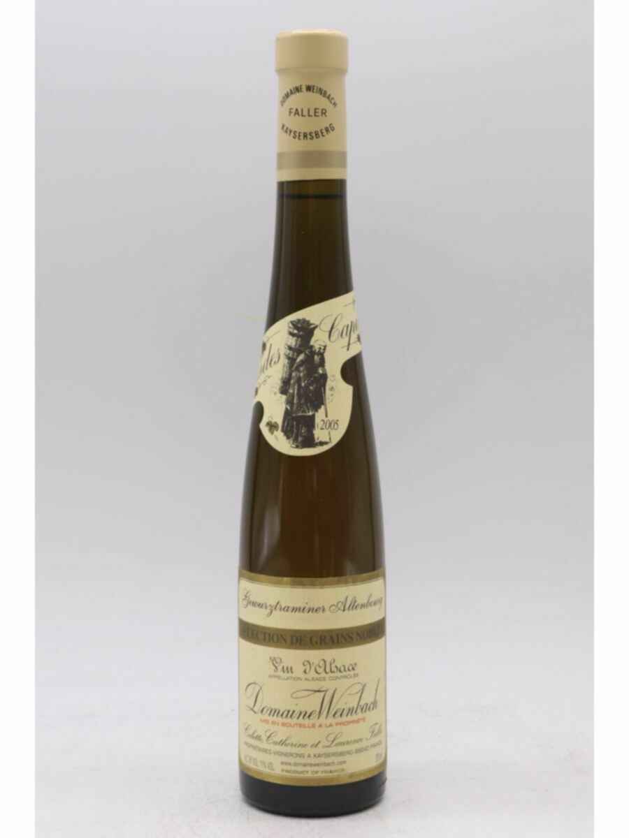 Weinbach Alsace Grand Cru Gewurztraminer Altenbourg Selection De Grains Nobles 2005