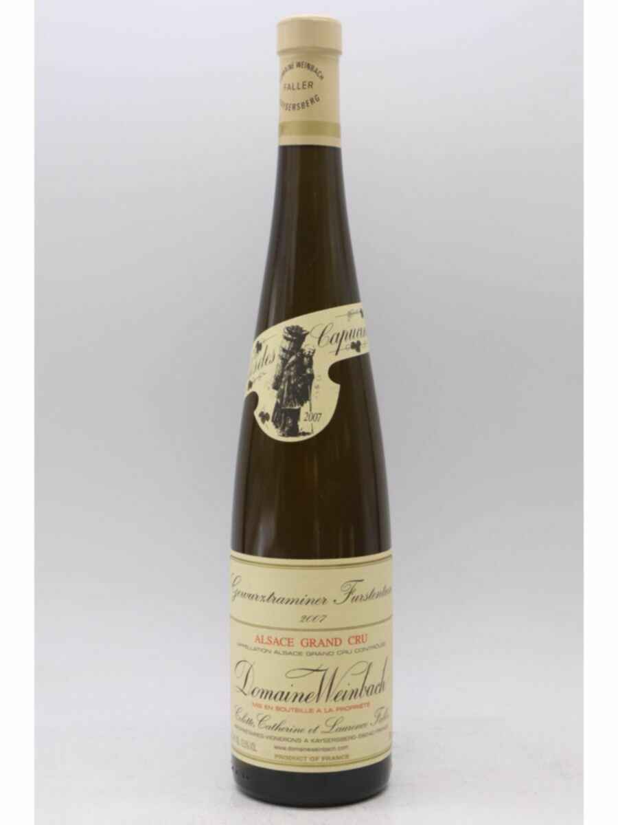 Weinbach Alsace Grand Cru Gewurztraminer Furstentum 2007