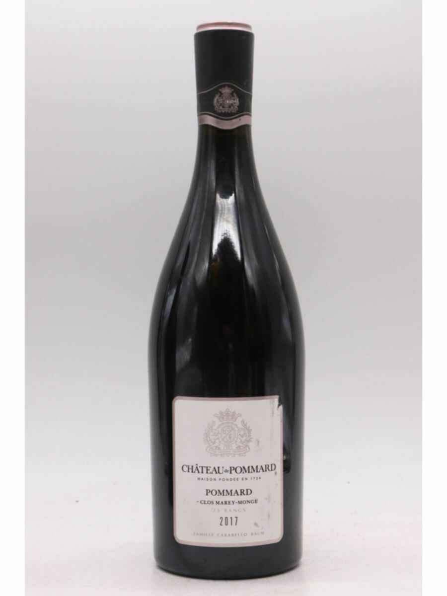 Chateau De Pommard Clos Marey Monge 75 Rangs 2017