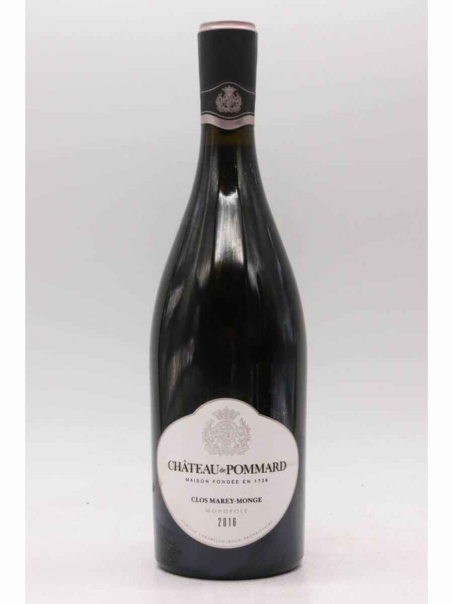 Chateau De Pommard Clos Marey-monge Monopole 2016