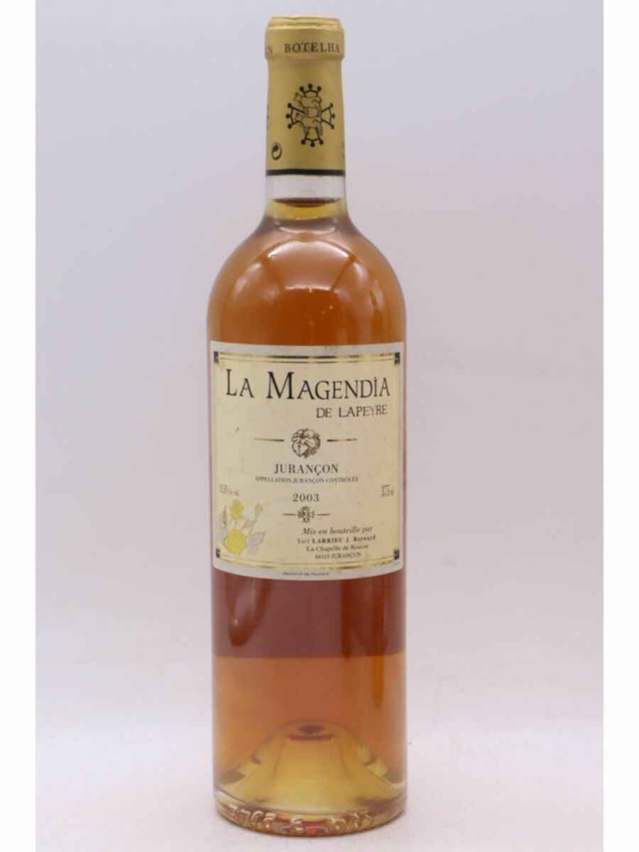 Clos Lapeyre Jurancon La Magendia 2003