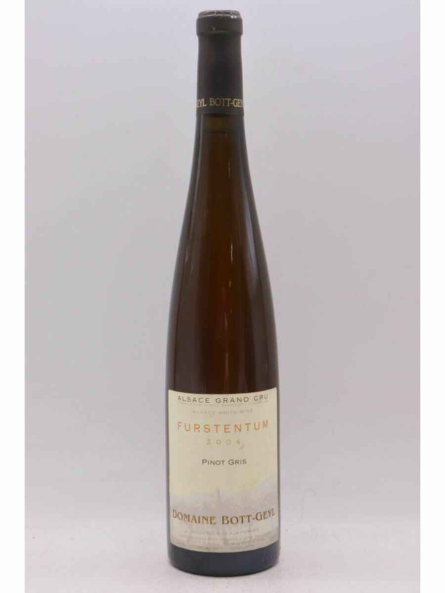 Bott Geyl Alsace Grand Cru Pinot Gris Furstentum 2004
