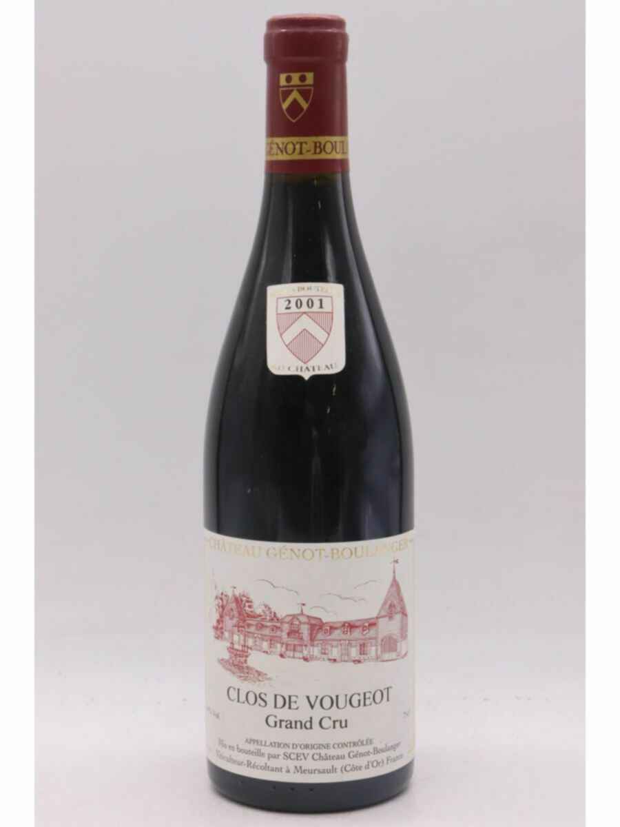Genot Boulanger Clos De Vougeot Grand Cru 2001
