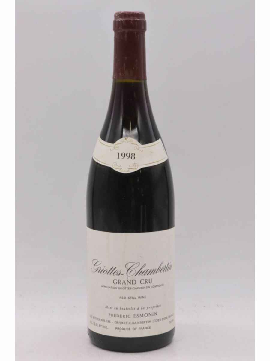 Frédéric Esmonin Griottes Chambertin Grand Cru 1998