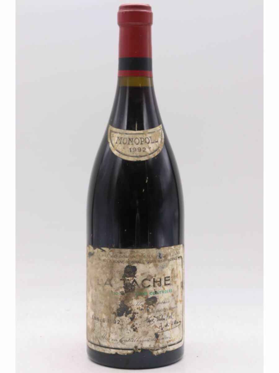 De La Romanee Conti La Tache Grand Cru 1992