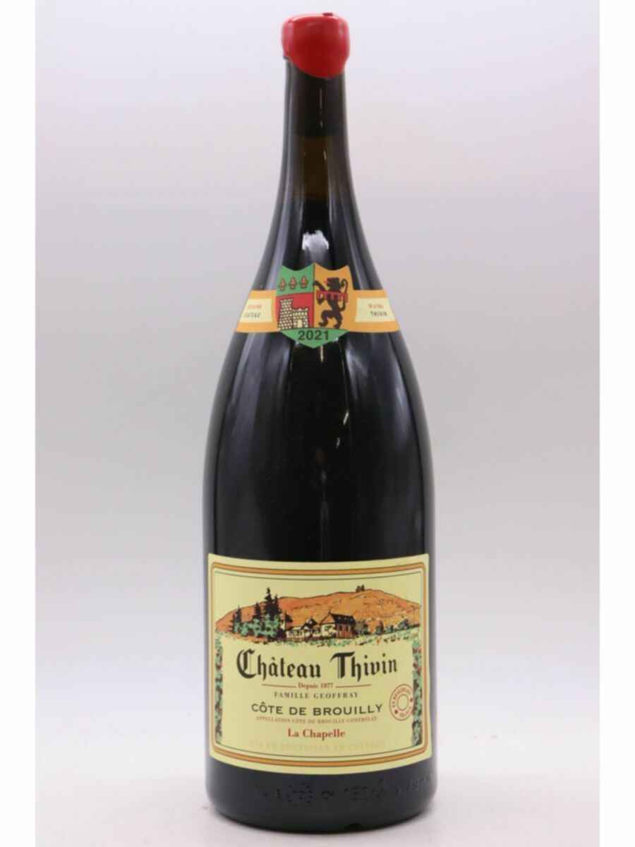 Thivin Cote De Brouilly Cuvee La Chapelle 2021