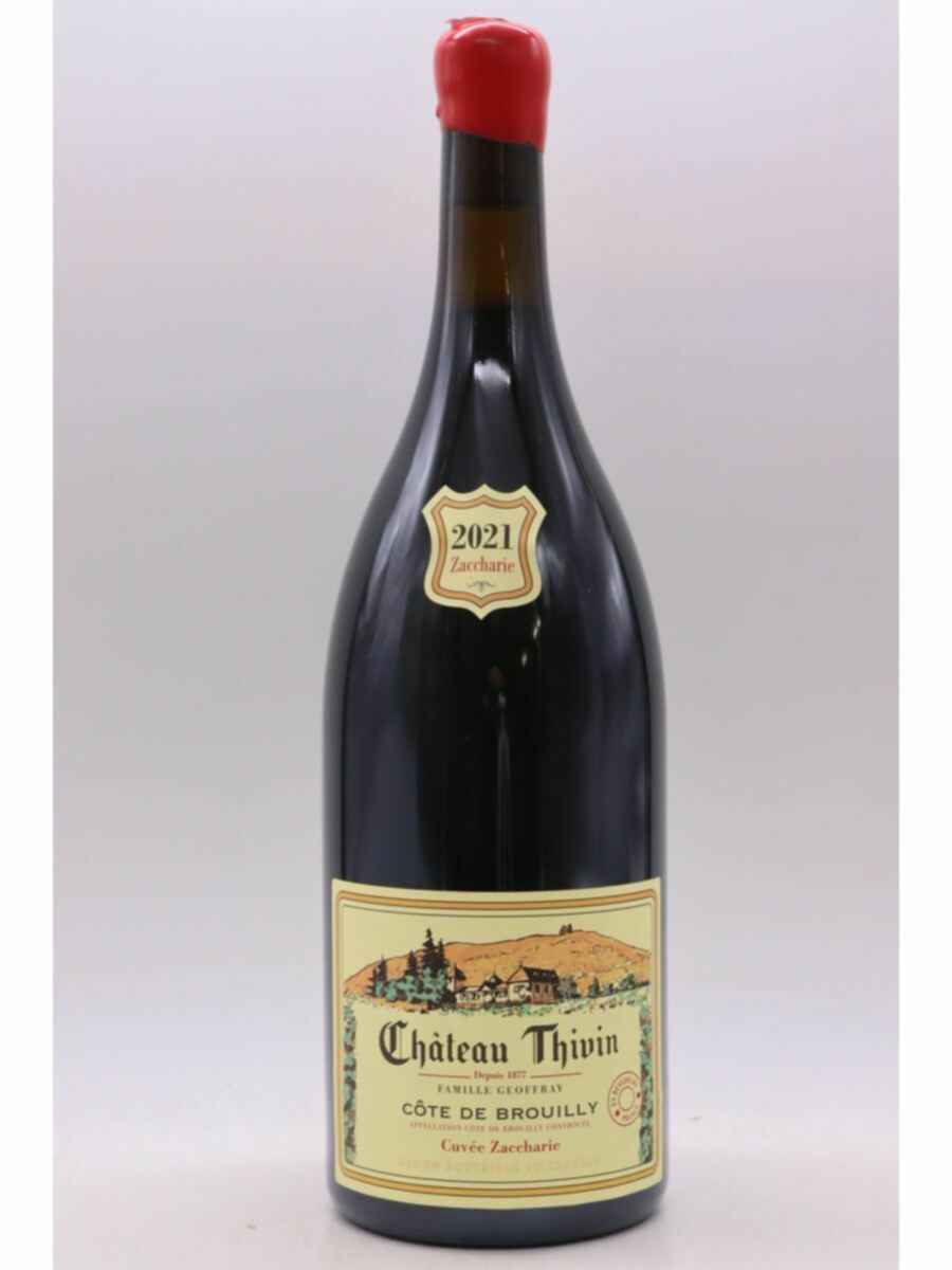 Chateau Thivin Cotes De Brouilly Cuvee Zaccharie 2021