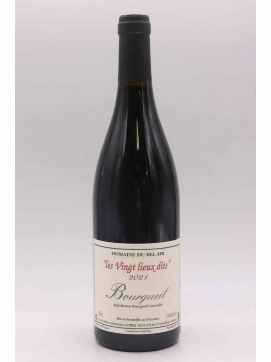 Bel Air Bourgueil Les Vingt Lieux Dits 2021