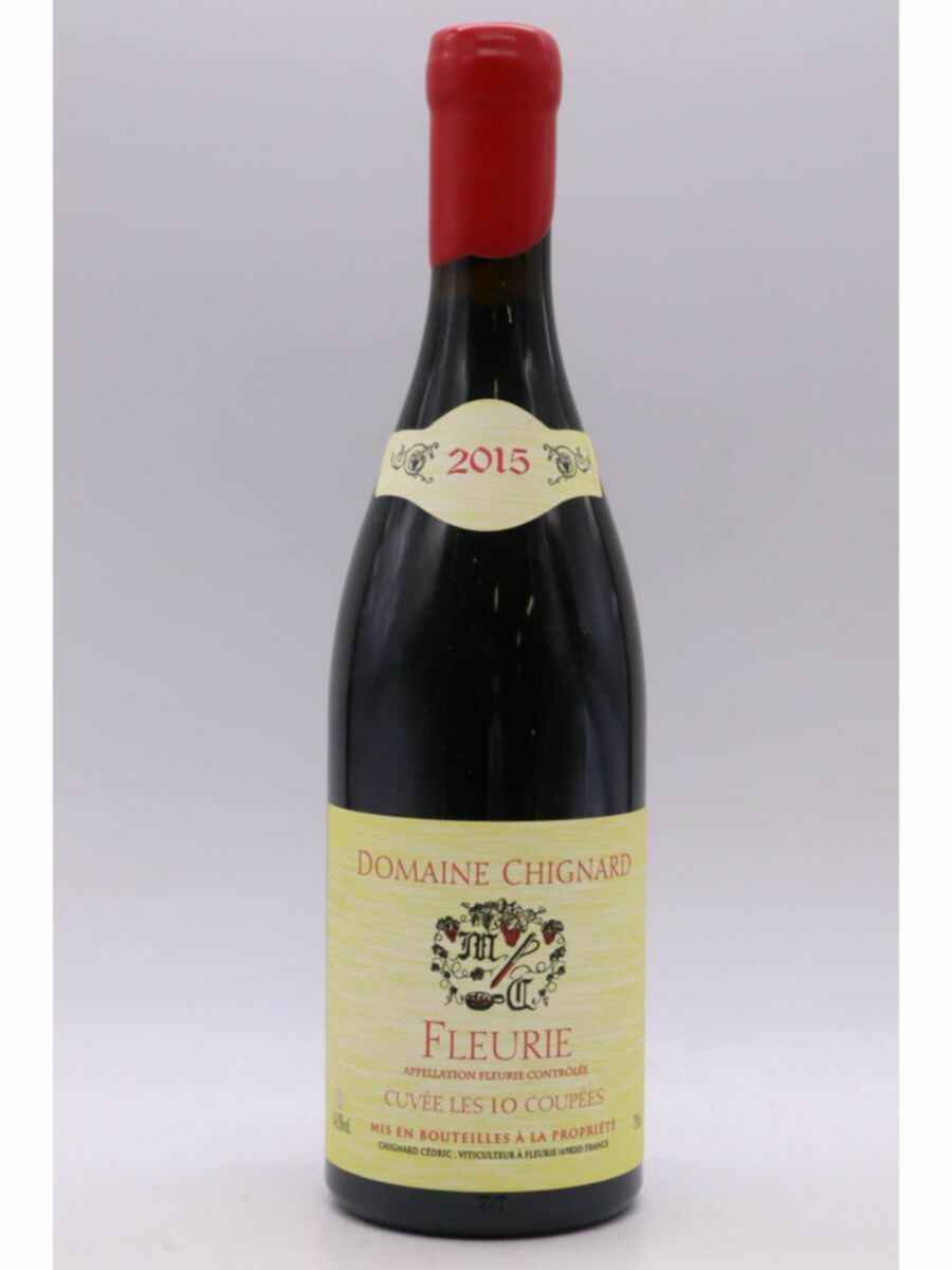Chignard Fleurie Les 10 Coupees 2015