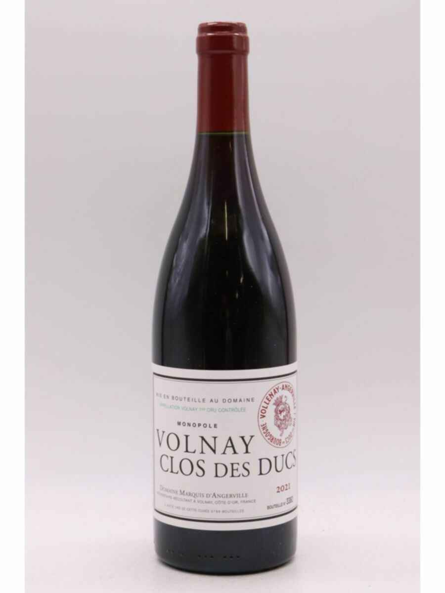 Marquis D`angerville Volnay  Clos Des Ducs 1er Cru 2021