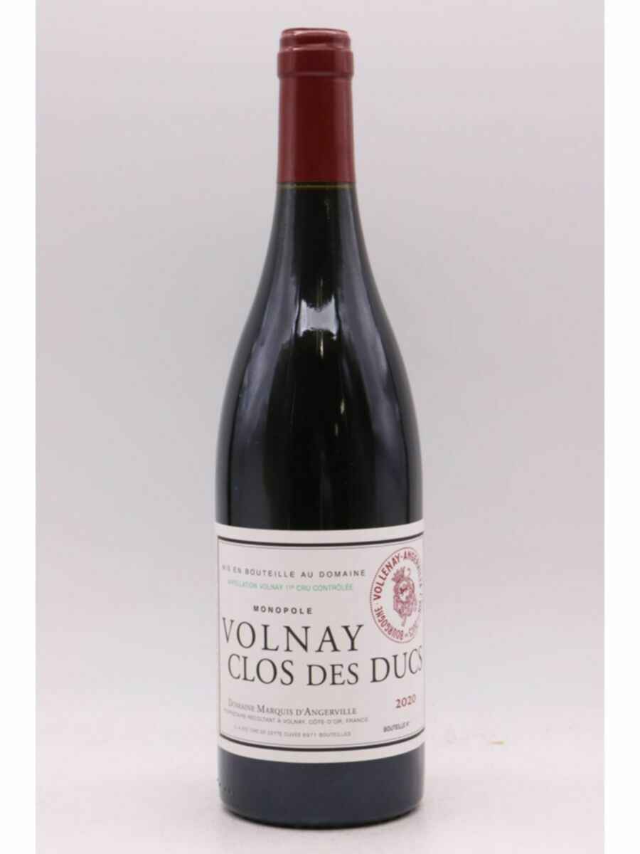 Marquis D`angerville Volnay  Clos Des Ducs 1er Cru 2020