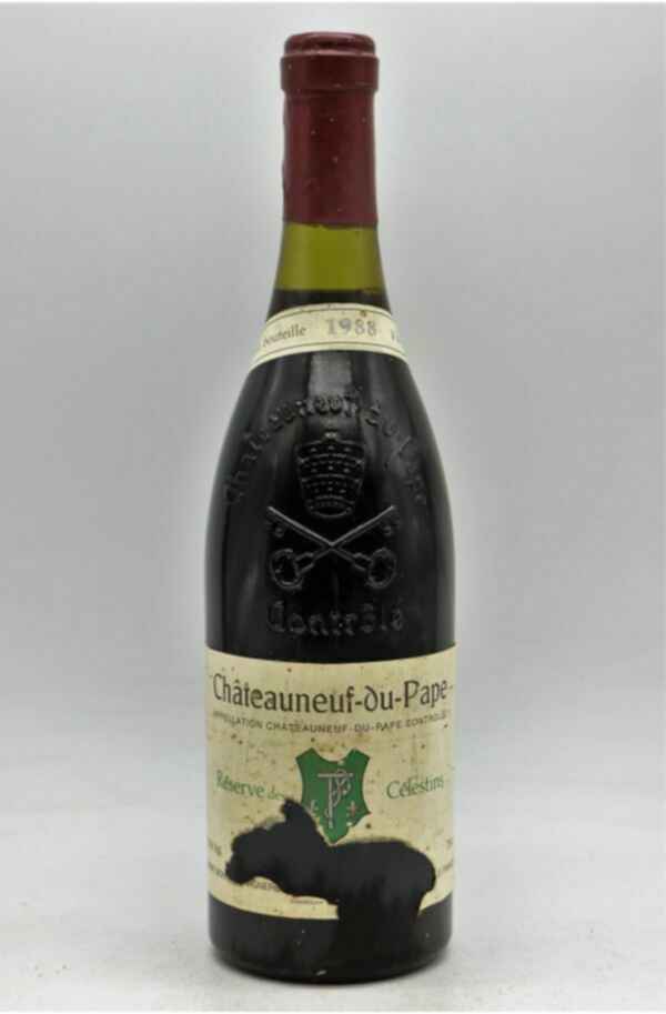 Henri Bonneau Chateauneuf Du Pape Reserve Des Celestins 1988