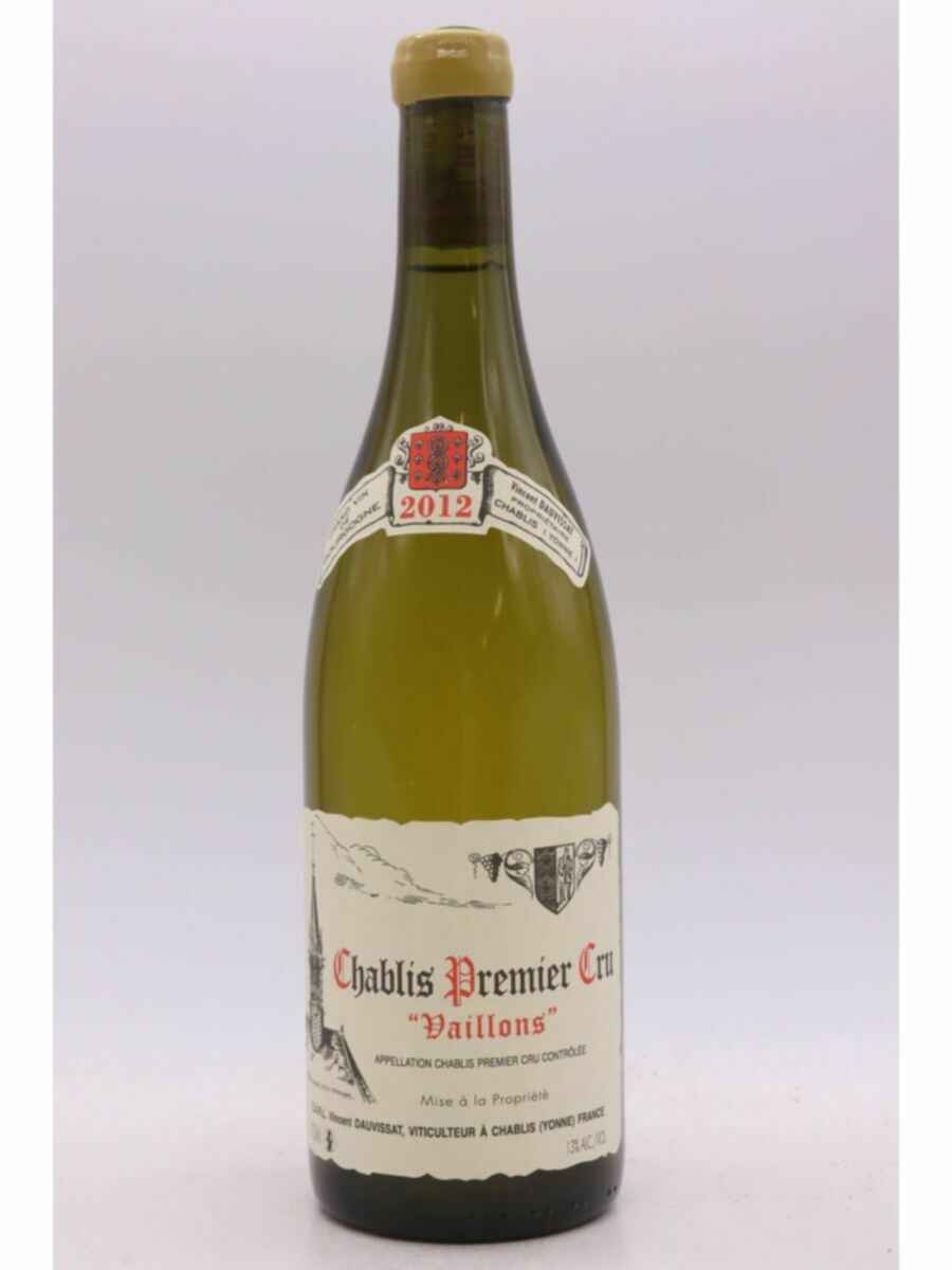 Vincent Dauvissat Chablis Vaillons 1er Cru 2012