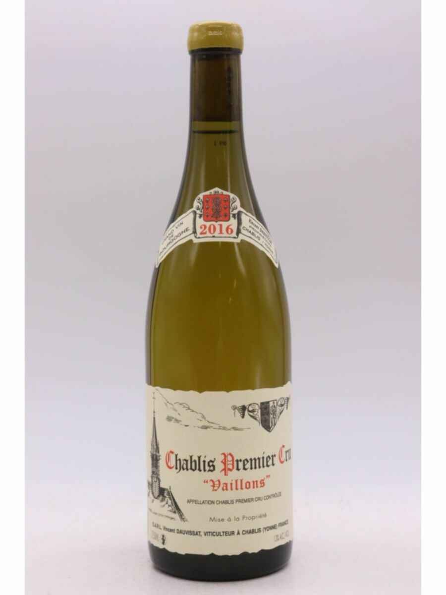 Vincent Dauvissat Chablis Vaillons 1er Cru 2016