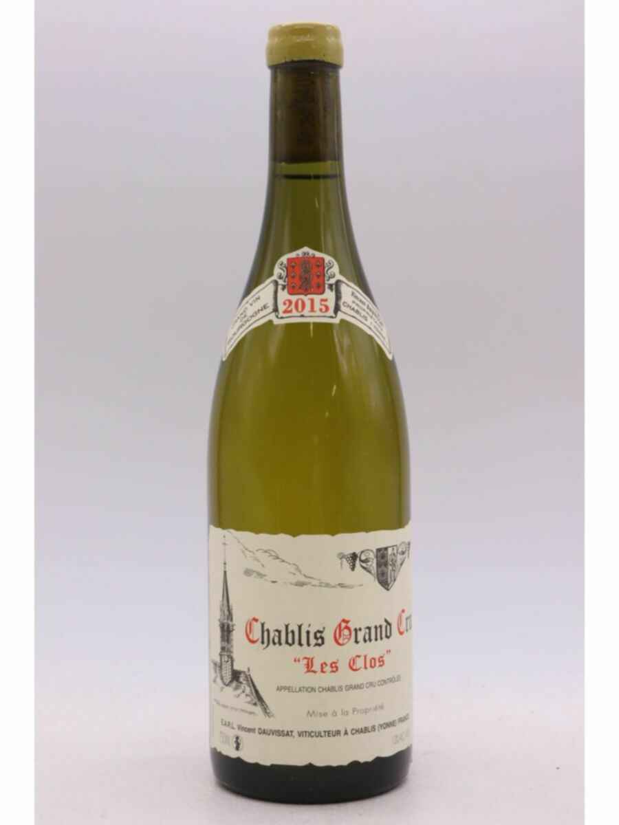 Vincent Dauvissat Chablis Les Clos Grand Cru 2015