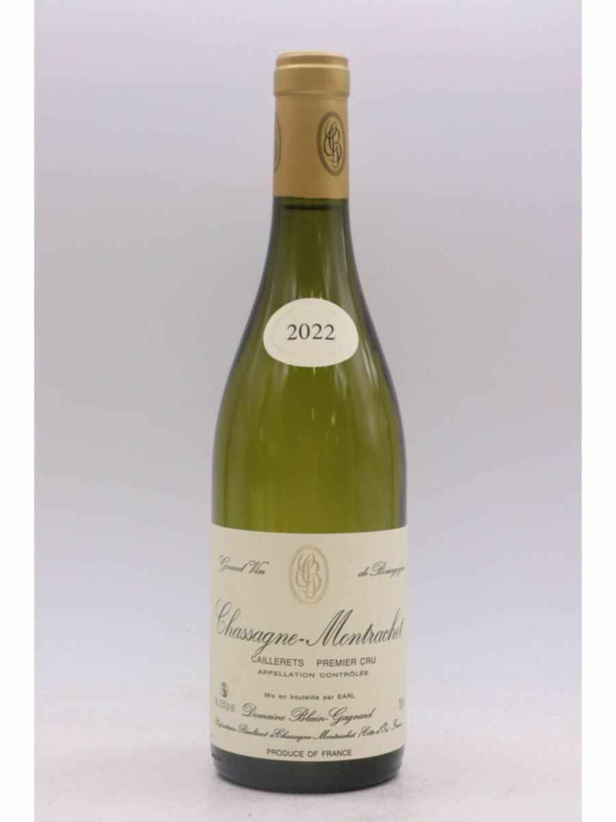 Blain Gagnard Chassagne Montrachet Les Caillerets 1er Cru 2022