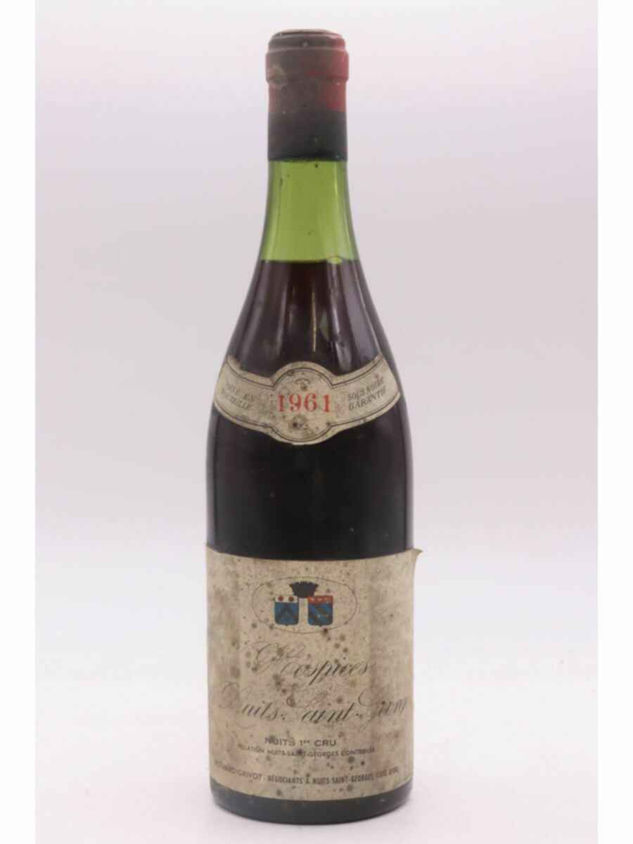 Moillard Grivot Hospices De Nuits Nuits Saint Georges 1er Cru 1961