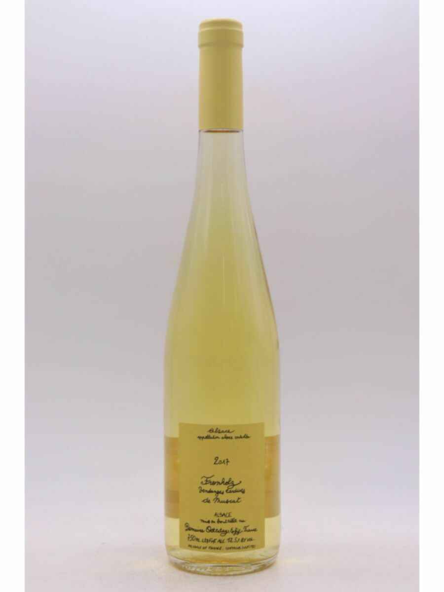 Ostertag Alsace Muscat Fronholz Vendanges Tardives 2017