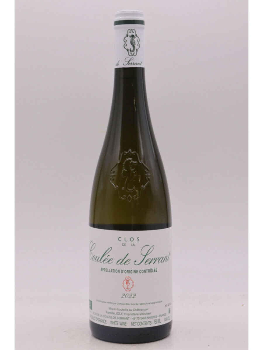 Nicolas Joly Savennieres Clos De La Coulee De Serrant 2022