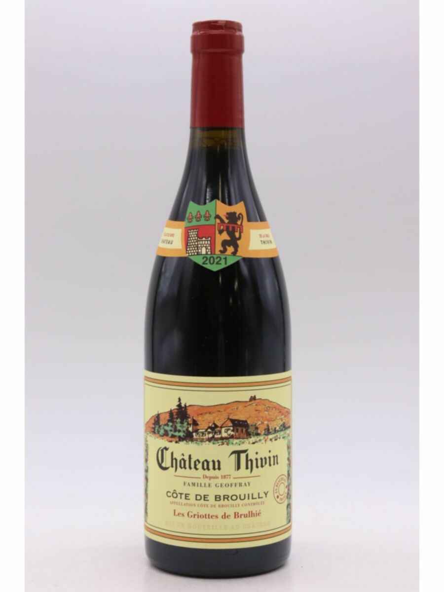 Chateau Thivin Cote De Brouilly Griottes De Brulhie 2021