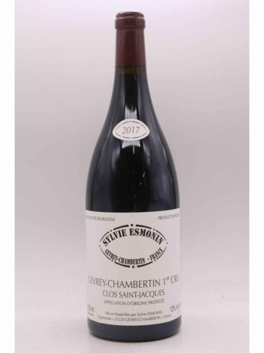 Sylvie Esmonin Gevrey Chambertin Clos St Jacques 1er Cru 2017
