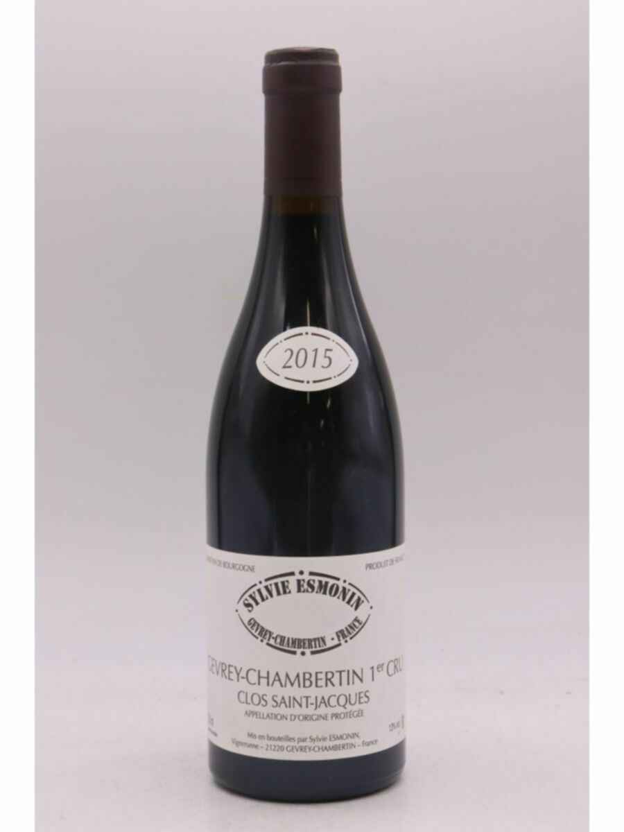 Sylvie Esmonin Gevrey Chambertin Clos St Jacques 1er Cru 2015