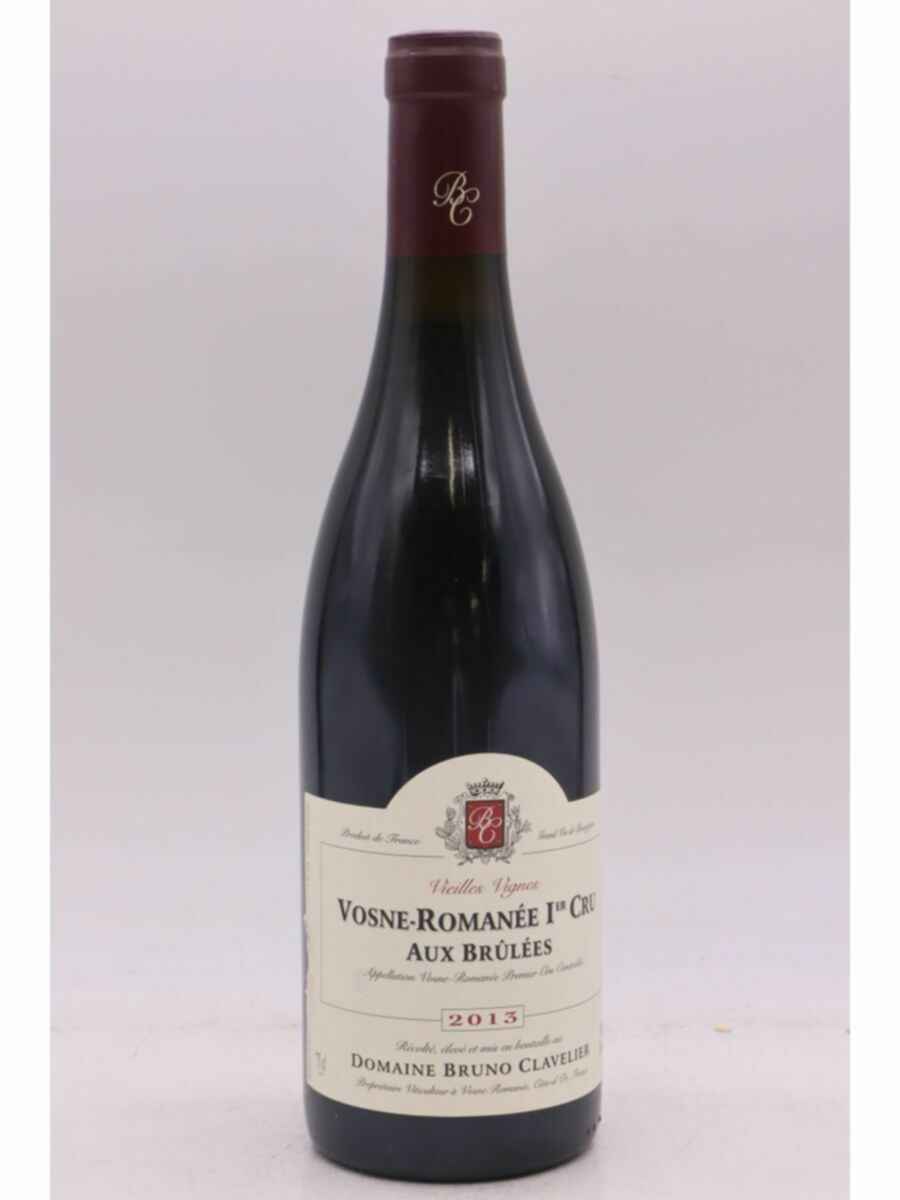 Bruno Clavelier Vosne Romanee Aux Brulees Vieilles Vignes 1er Cru 2013