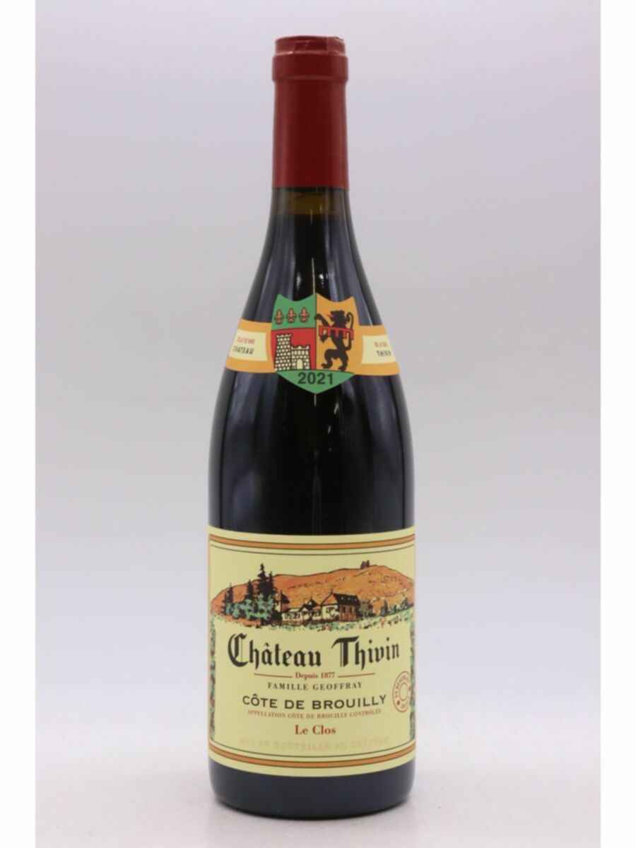 Chateau Thivin Cote De Brouilly Le Clos 2021