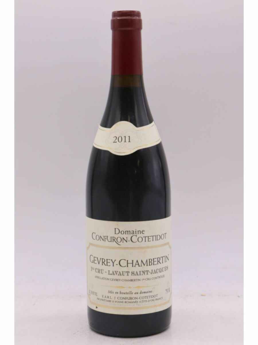 Confuron Cotetidot Gevrey Chambertin 1er Cru Lavaut Saint Jacques 2011