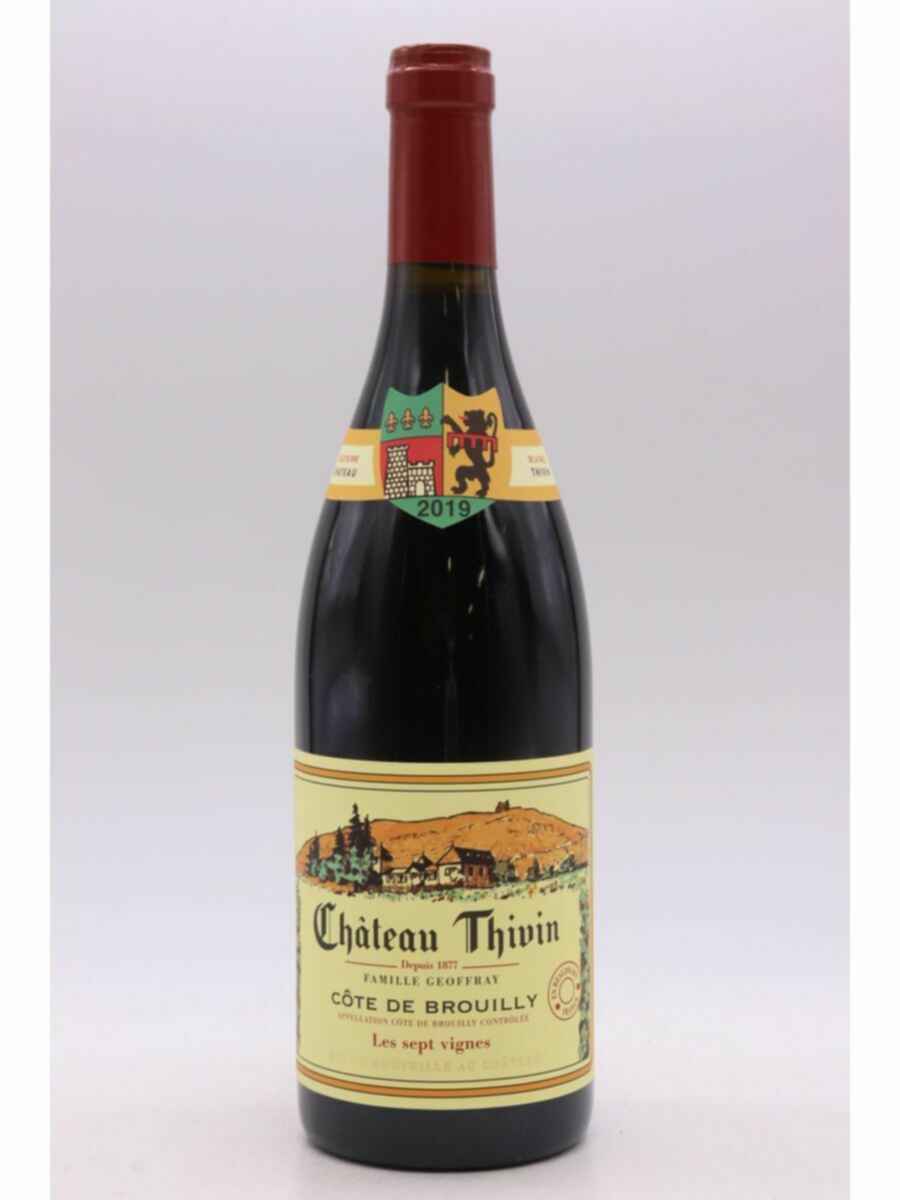 Chateau Thivin Cote De Brouilly Les 7 Vignes 2019