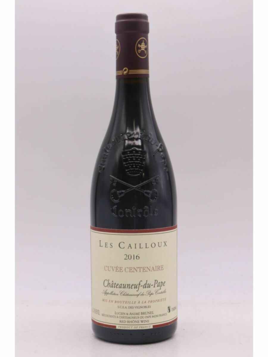 Les Cailloux Chateauneuf Du Pape  Cuvee Centenaire 2016