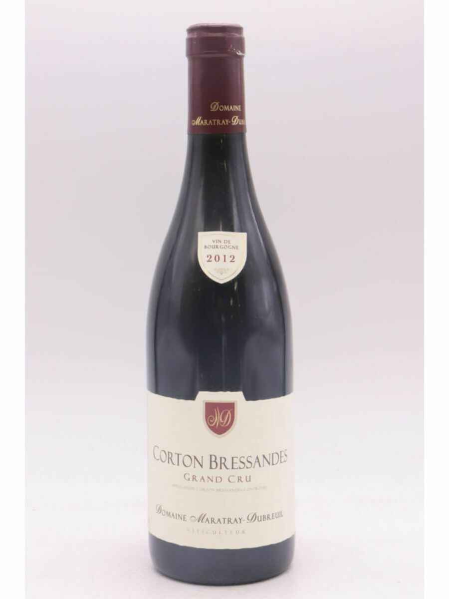 Maratray Dubreuil Corton Grand Cru Bressandes 2012