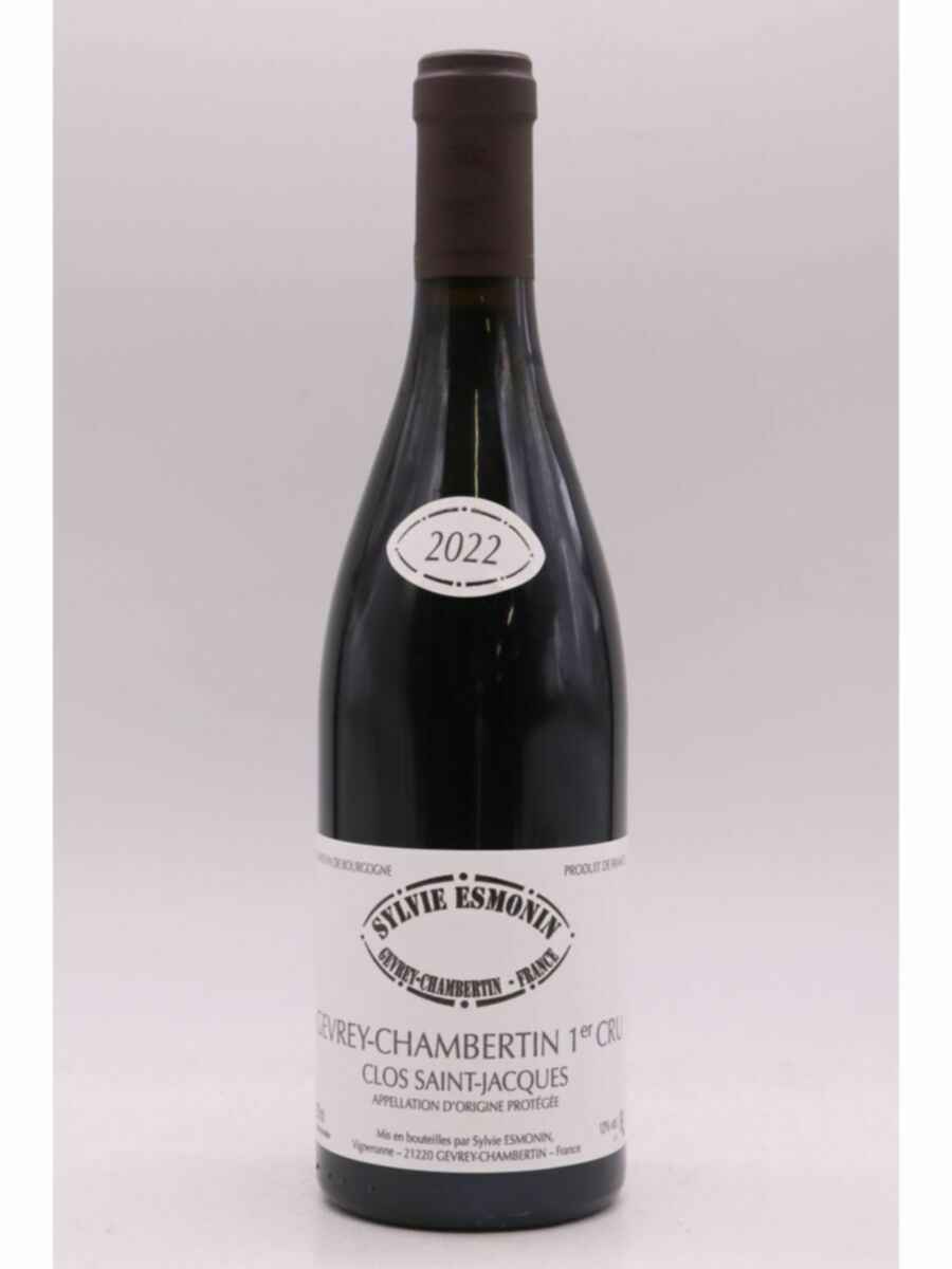 Sylvie Esmonin Gevrey Chambertin Clos St Jacques 1er Cru 2022