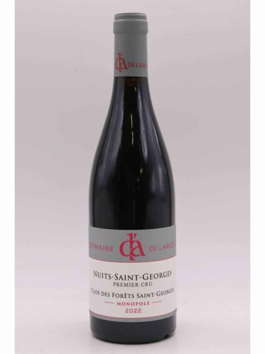 De L'arlot Nuits Saint Georges  Clos des Forets Saint Georges 1er cru 2022