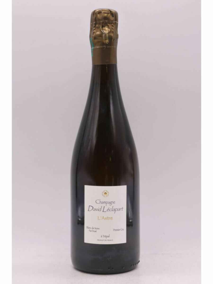 David Leclapart Blanc De Noirs 1er Cru L'astre Pas Dose Lv20 N.V.