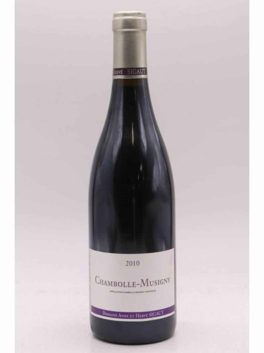 Herve Sigaut Chambolle Musigny 2010