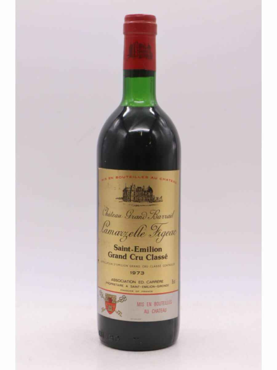 Chateau Grand Barrail Lamarzelle Figeac 1973