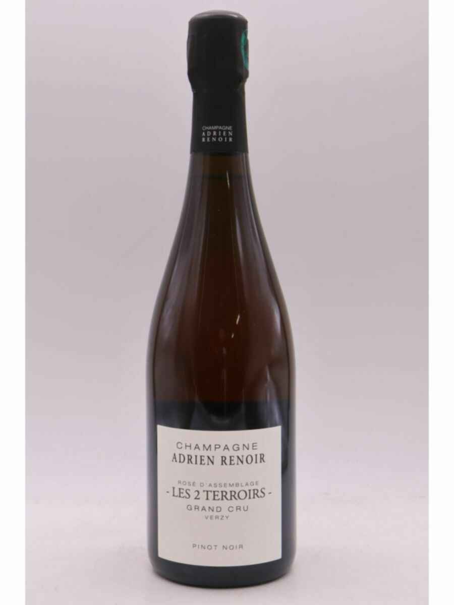 Adrien Renoir Les 2 Terroirs Grand Cru Extra Brut Rose N.V.