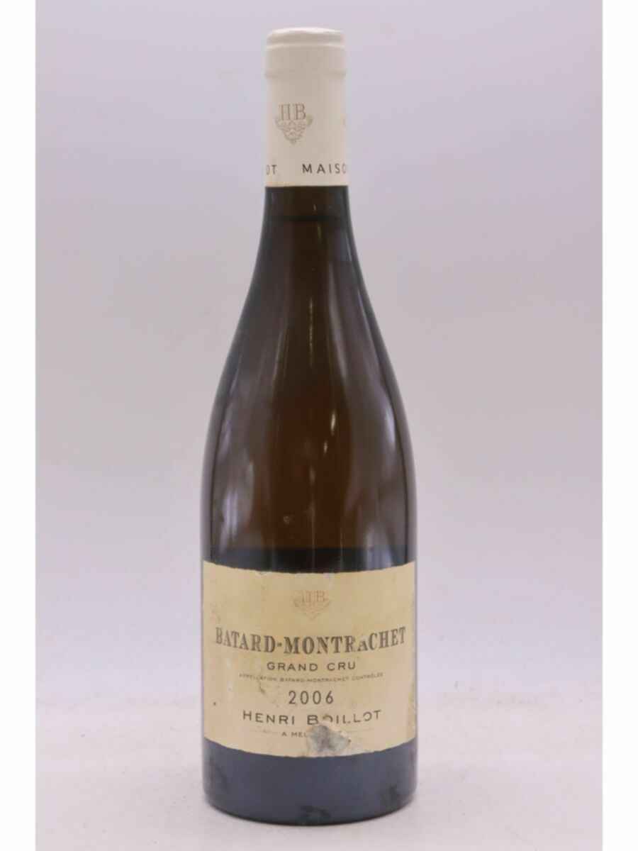 Henri Boillot Batard Montrachet Grand Cru 2006